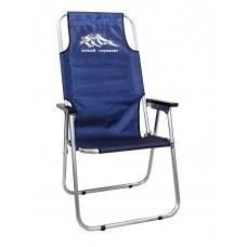 Кресло-шезлонг  LONG  алюминиевое, цвет синий